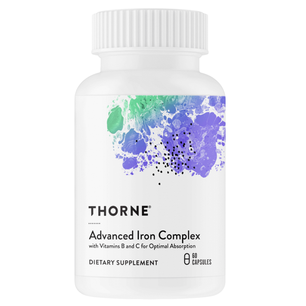 Advanced Iron Complex (formerly Ferrasorb).  Thorne, Size: 60 capsules