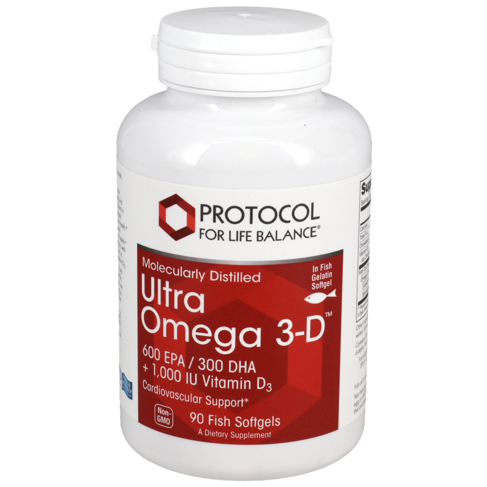 Ultra Omega 3-D, Protocol for Life Balance, 90 Softgels